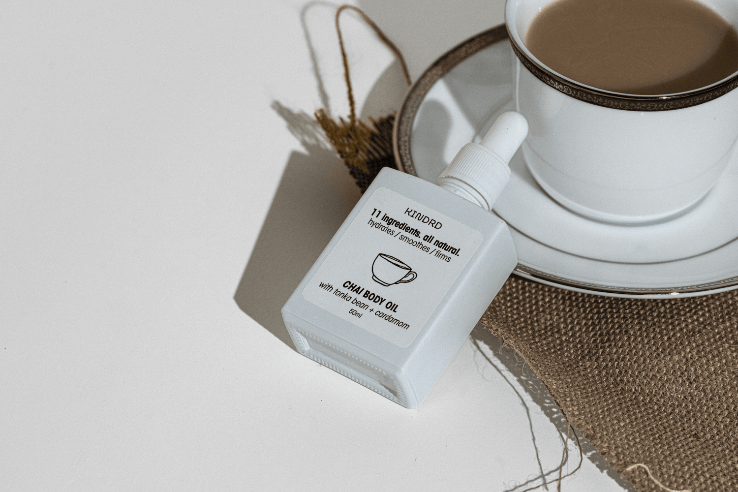 Chai Body Oil // cardamom + tonka bean