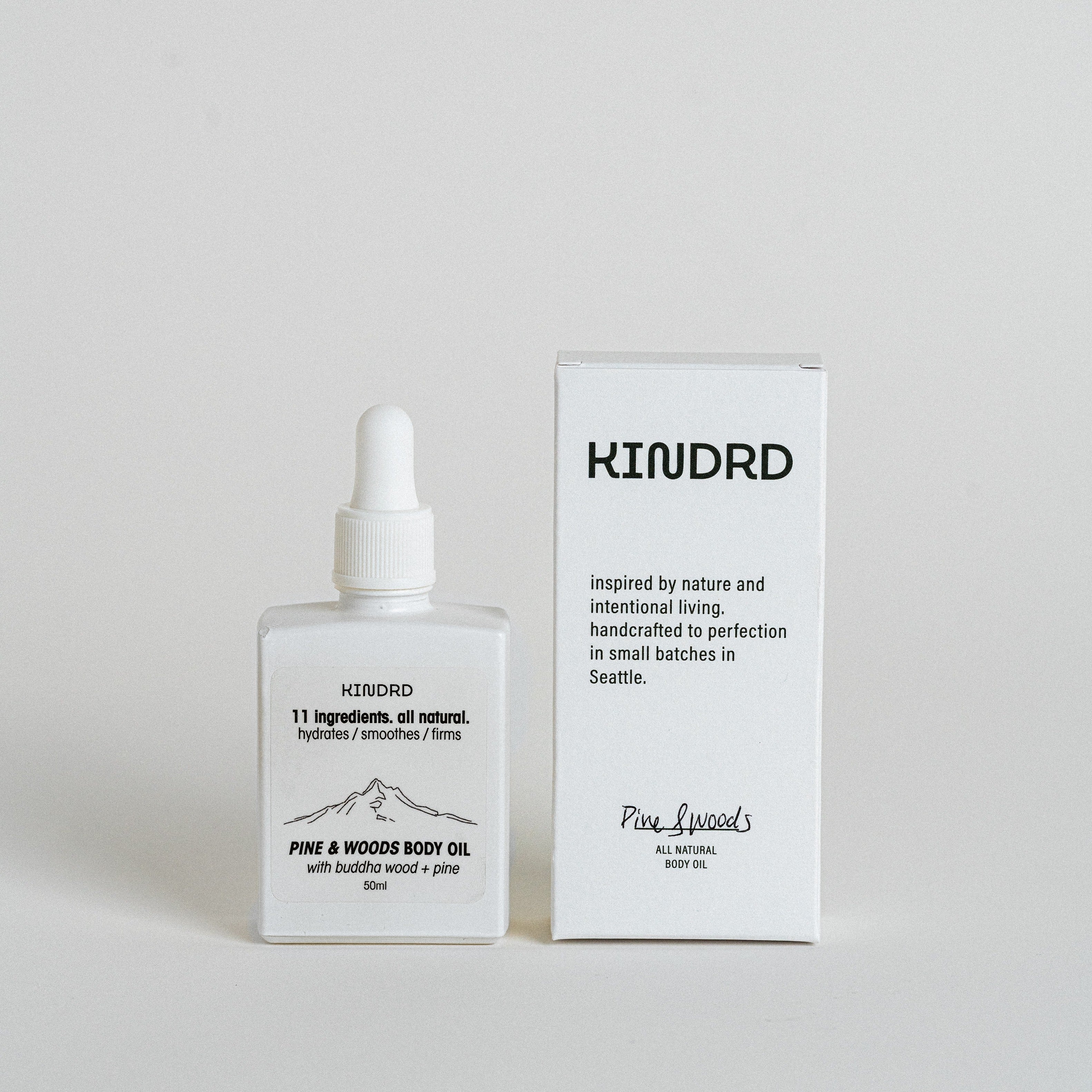 Pine & Woods Body Oil | buddha wood + pine +  patchouli