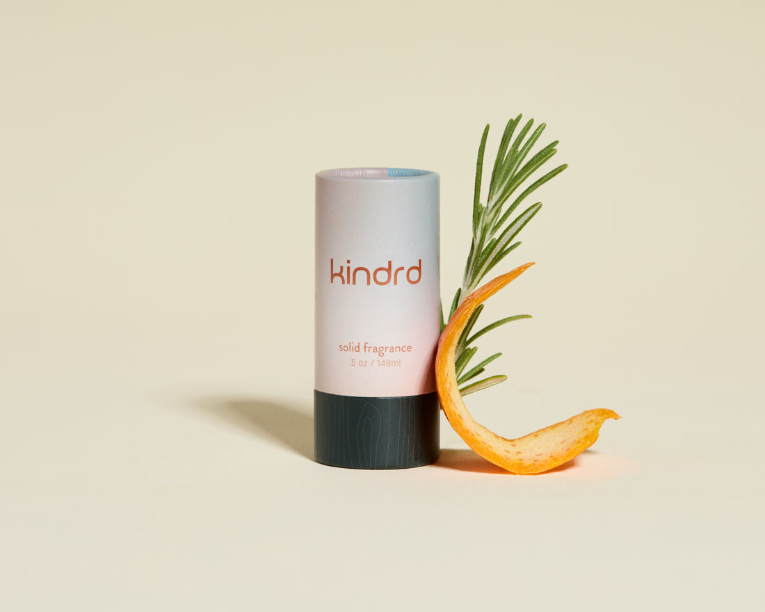 Solid fragrance, vegan, all natural, essential oils, bergamot, sweet orange, lavender 