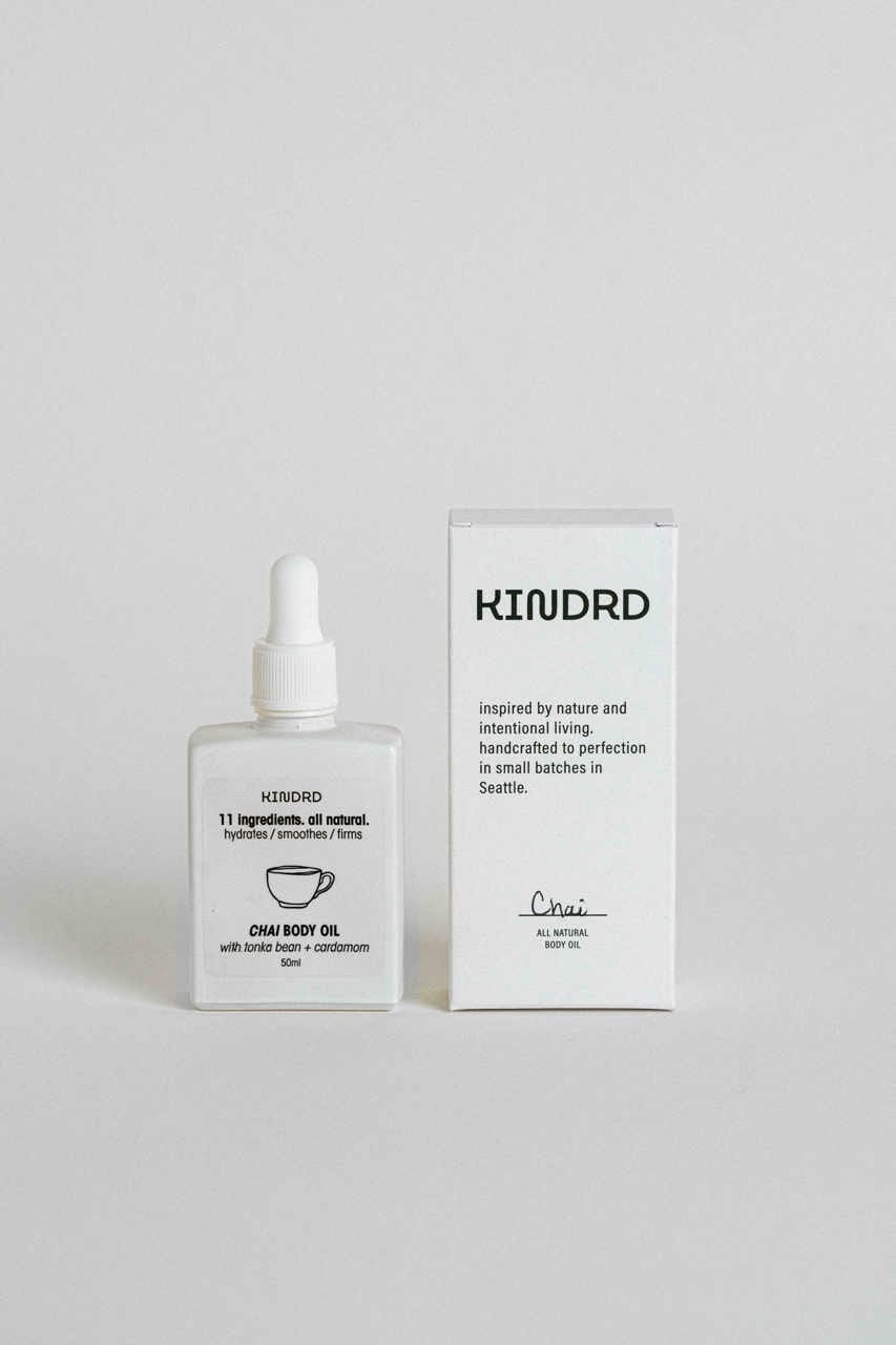 Chai Body Oil // cardamom + tonka bean
