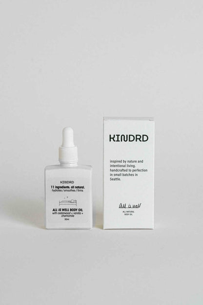 All is Well Body Oil // cedarwood + vanilla + chamomile