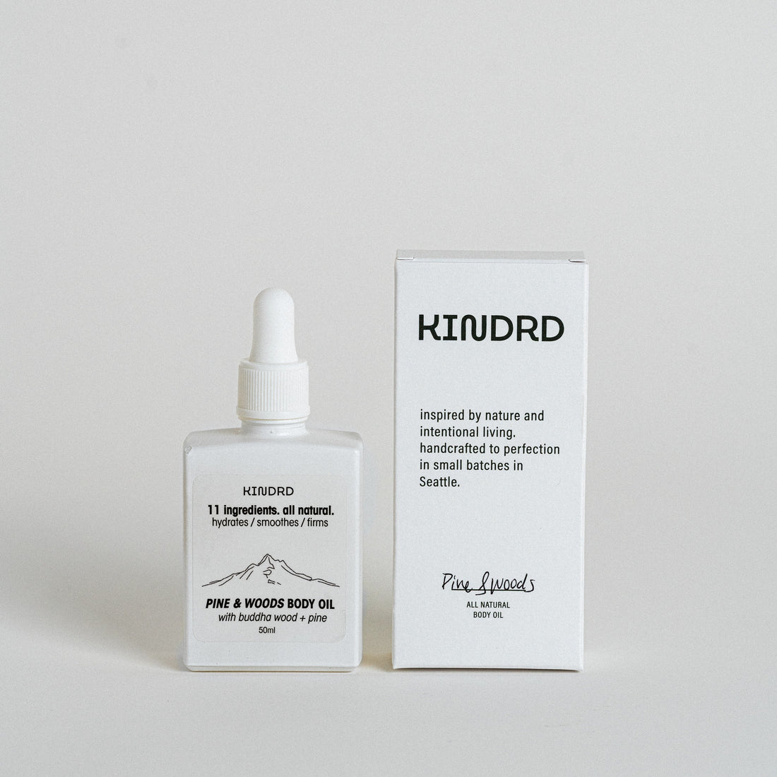 Pine &amp; Woods Body Oil | buddha wood + pine +  patchouli