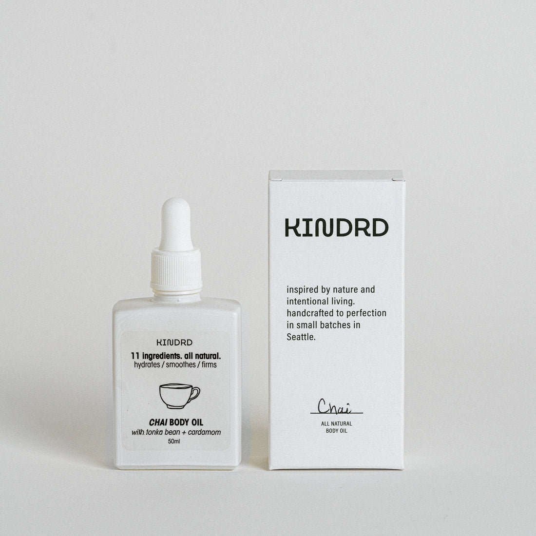 Chai Body Oil | cardamom + tonka bean