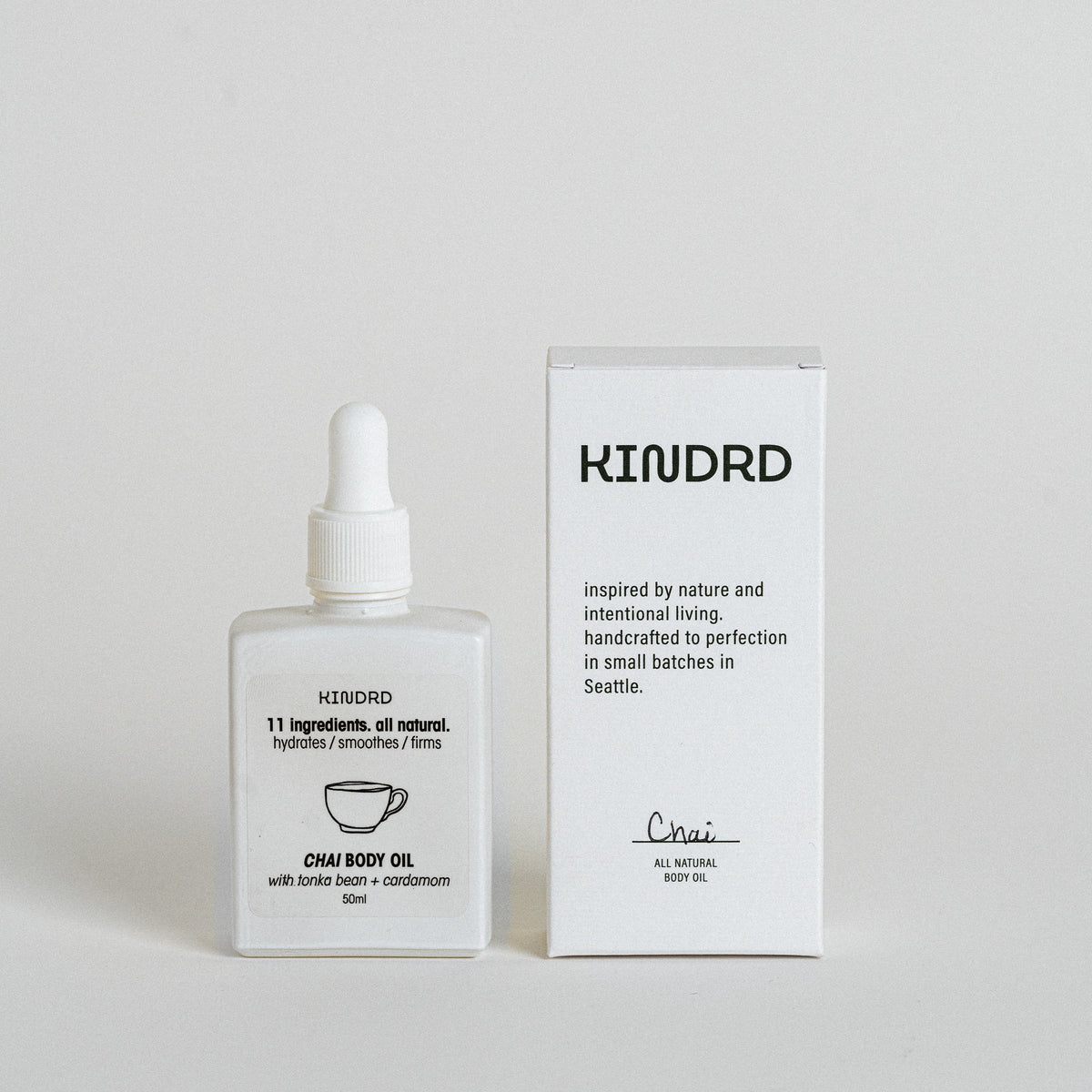 Chai Body Oil | cardamom + tonka bean